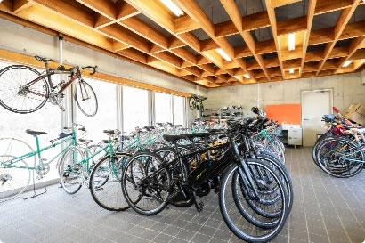 写真：レンタサイクル 梶ヶ浜本店