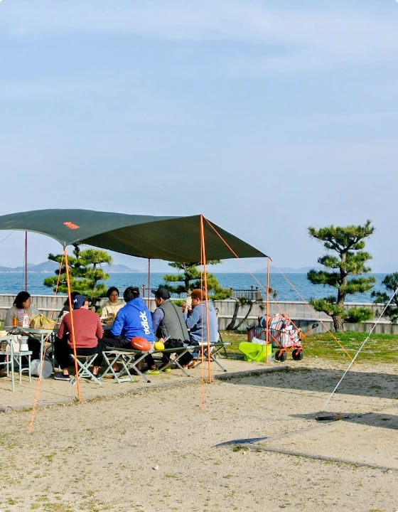 写真：キャンプ場