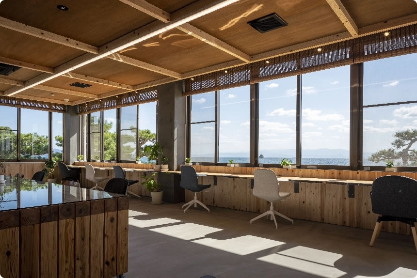 写真:コワーキングスペース梶ヶ浜