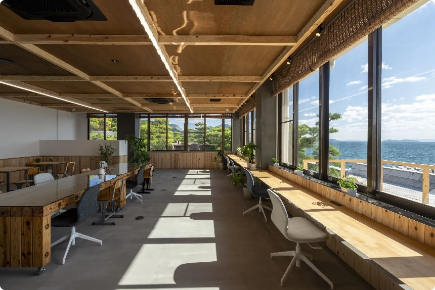 写真:コワーキングスペース梶ヶ浜