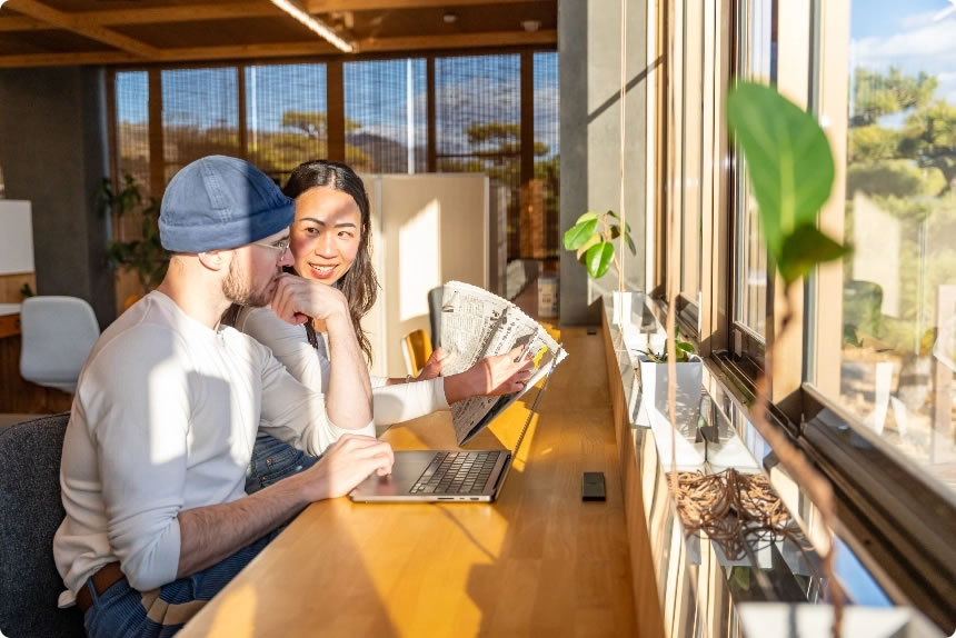 写真:コワーキングスペース梶ヶ浜