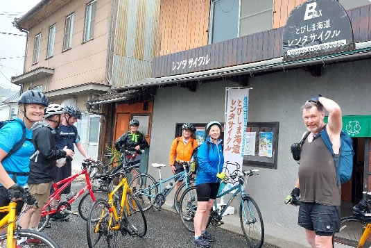 写真：とびしま海道レンタサイクル