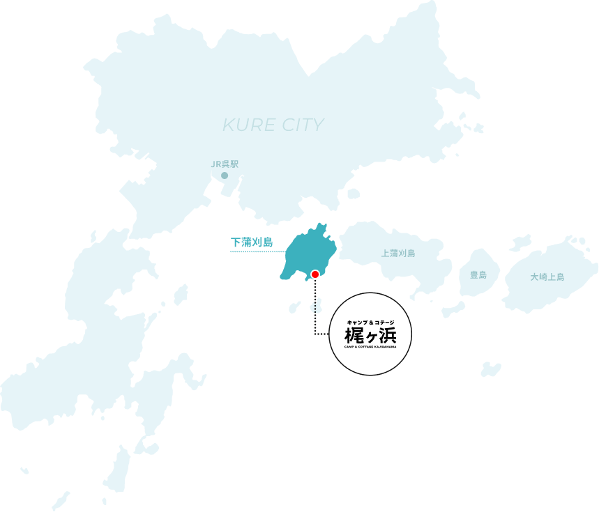 イラスト:梶ヶ浜マップ