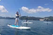 写真:無人島SUP、カヤック体験(5月~10月)