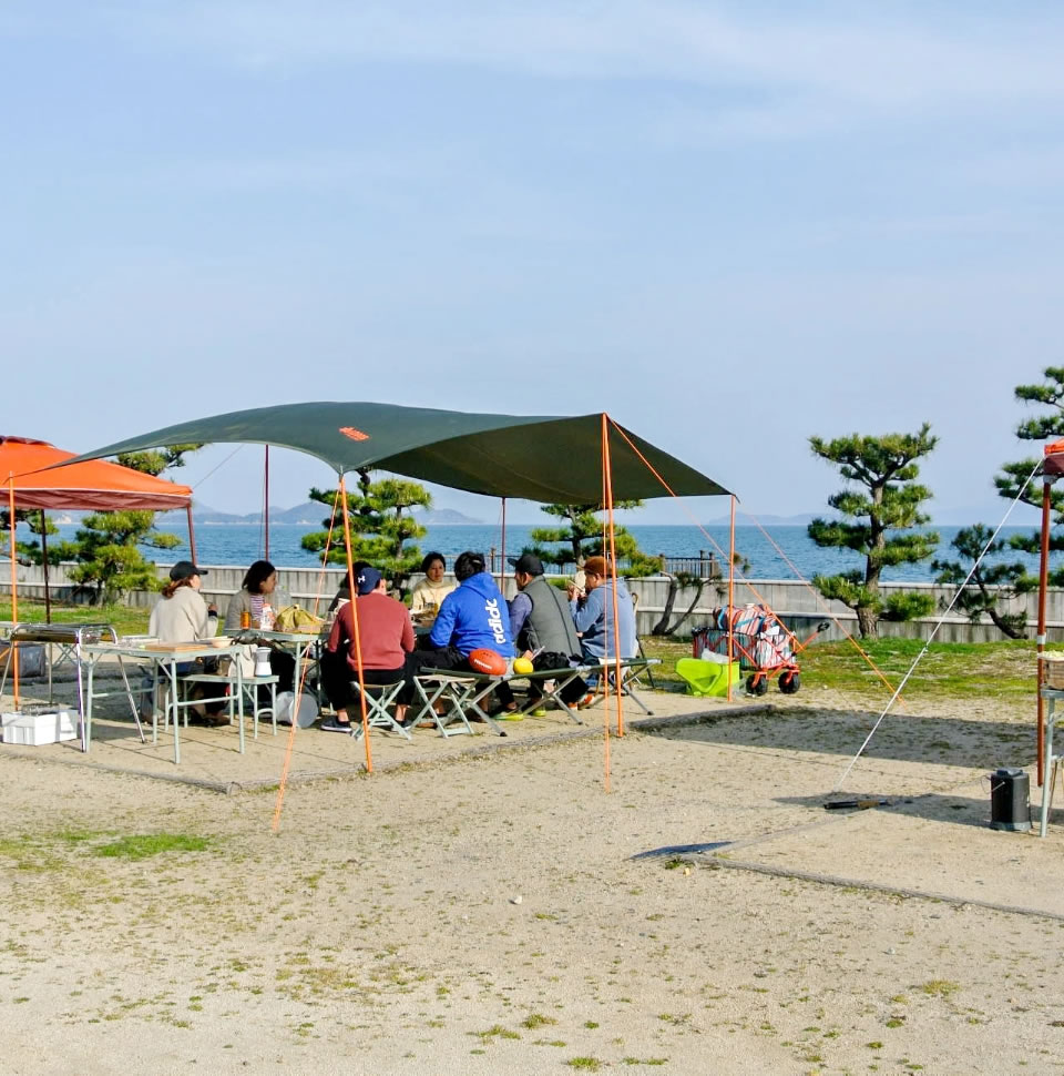 写真:観松園キャンプ場